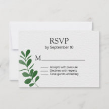 Alla Seasons Grönt Foliage Bröllop