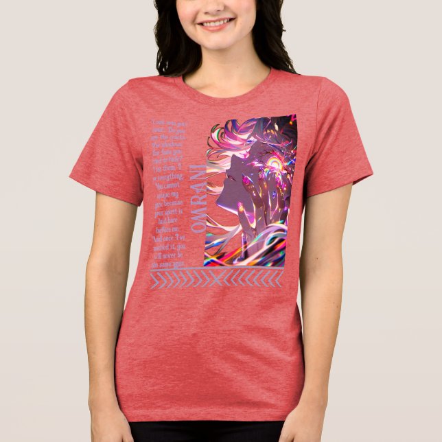 Alla ser Gaze- Mystic Soul & Mörk Vision T Shirt (Framsida)