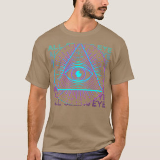 Alla ser Öga Retro alla se Öga Gift T Shirt