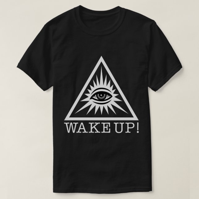 Alla ser öga-skjortan t shirt (Design framsida)