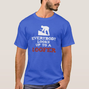 Alla ser upp till en ROOFERsilhouette T-shirt