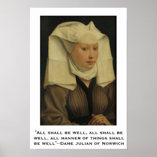 Alla ska vara bra - Dame Julian of Norwich Poster