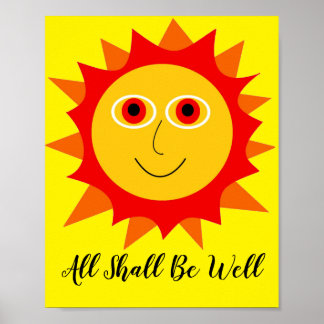 ALLA SKALL VARA VÄL POSTER