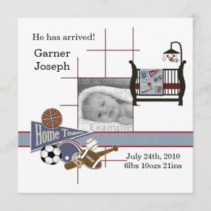 Alla sökmallar för fotoannonsering i Baby vid spor Meddelande