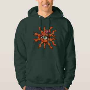 Alla Sol-sett svampar. Hoodie