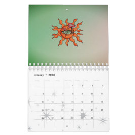 Alla Sol-sett svampar. Kalender