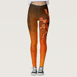 Alla Sol-sett svampar. Leggings