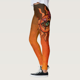 Alla Sol-sett svampar. Leggings