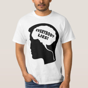 Alla som är liggra t shirt