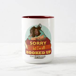 Alla som bokas upp muggen Två-Tonad mugg