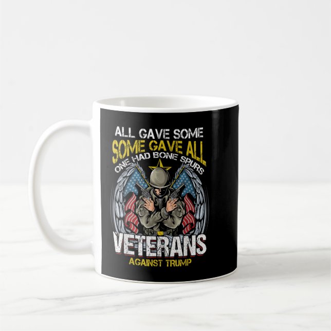 Alla som gav nån en hade Bone Spurs Veterans mot Kaffemugg (Vänster)