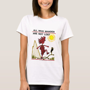 Alla som irrar & drömm tee
