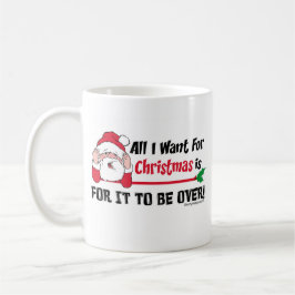 Alla som jag önskar för jul kaffemugg