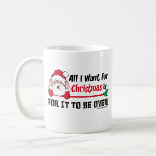 Alla som jag önskar för jul kaffemugg