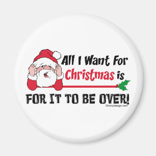 Alla som jag önskar för jul magnet