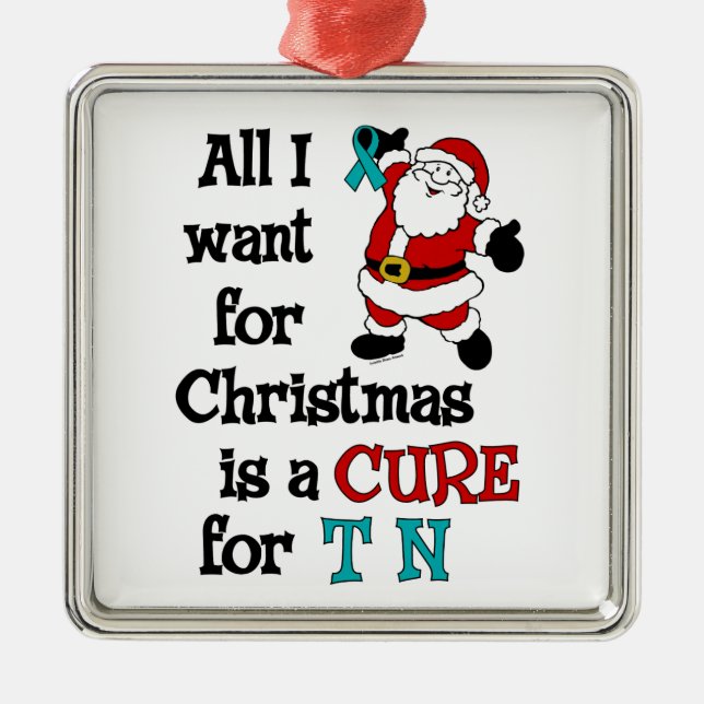 Alla som jag önskar för jul… TN Julgransprydnad Metall (Framsidan)