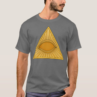 Alla som ser Öga i Providence Freemasonry Öga of G T Shirt