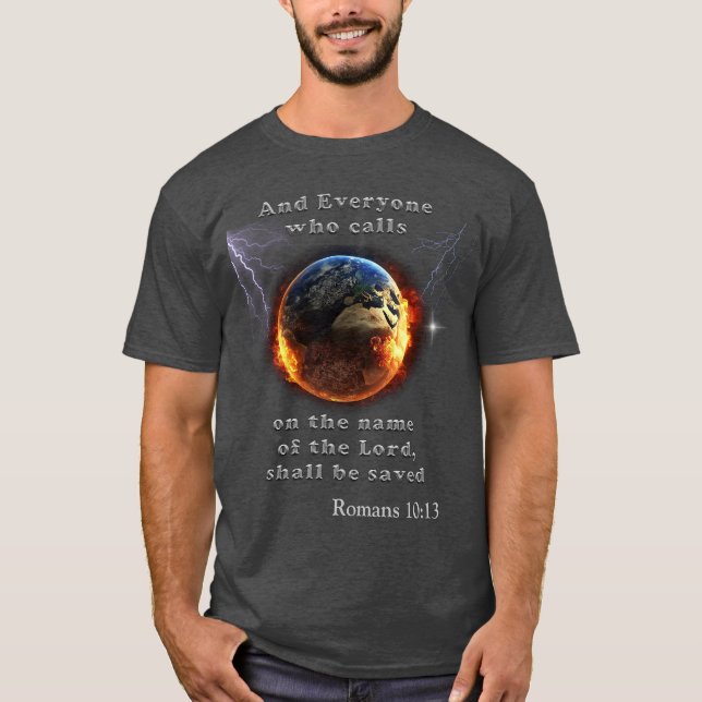 Alla som uppmanar namn i Herren T Shirt (Framsida)