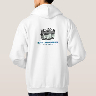 Alla som vandrar är inte borttappad. hoodie