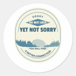 Alla som vandrar är inte borttappad. runt klistermärke