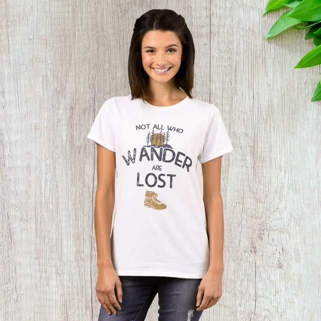Alla som vandrar är inte vilse t shirt (Skapare uppladdad)