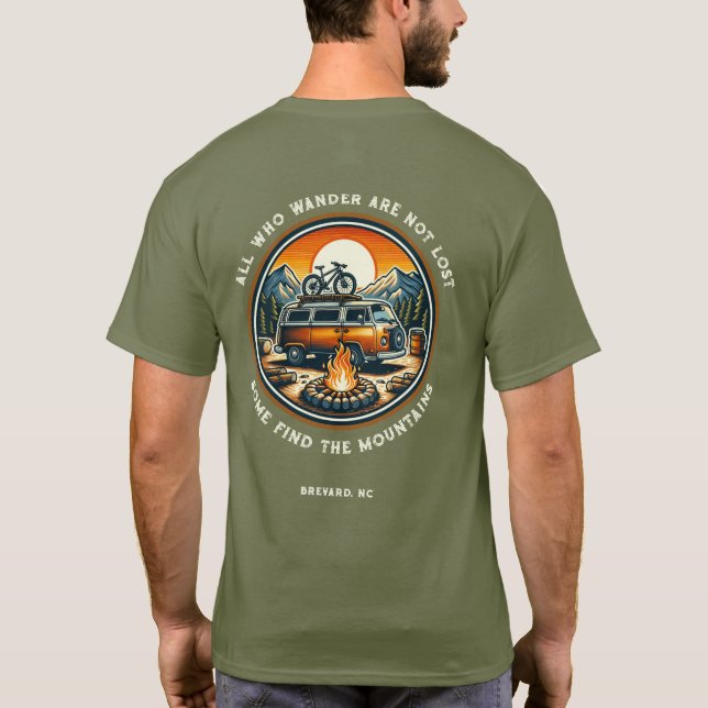 Alla som vill är inte Borttappadar - kampanjen T-S T Shirt (Baksida)