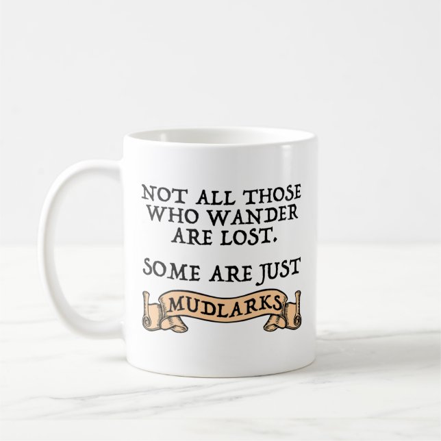 Alla som vill ha Borttappad är inte bara skurkar. Kaffemugg (Vänster)