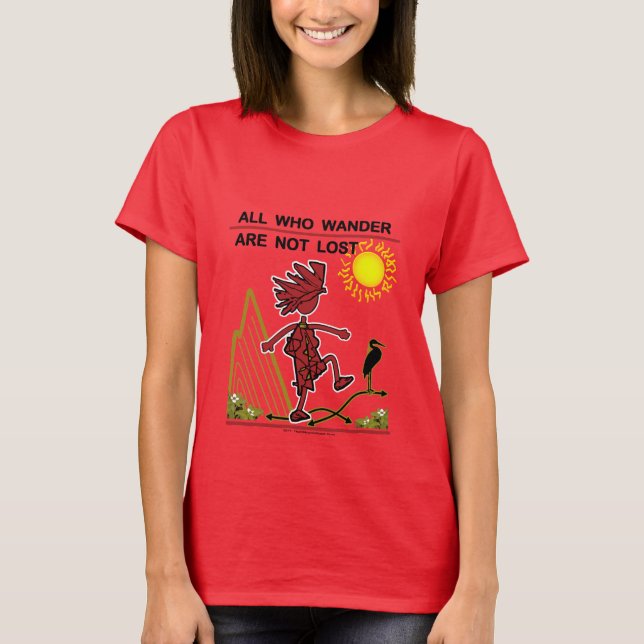 Alla som Wander & Dream T-Shirt (Framsida)