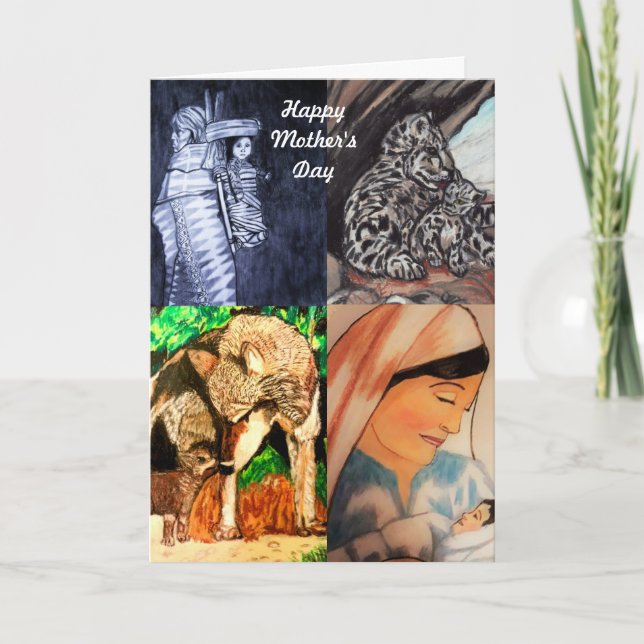 ALLA SORTS MORS  kort (Framsida)