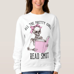 Alla Söt Girls läser Smut Smutty Bok Älskare T Shirt