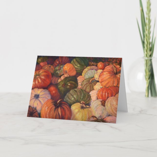Alla Söt Pumpkins-hälsningskort Kort (Framsida)