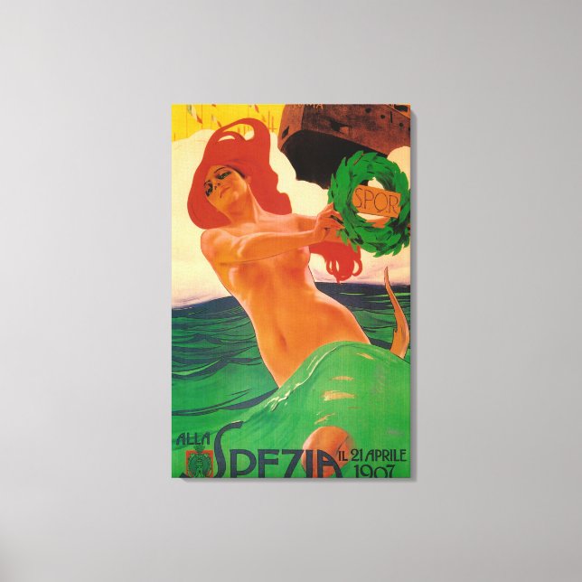 Alla Spezia-Poster Canvastryck (Framsida)