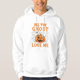 Alla spöken älskar mig Halloween-design_1 Hoodie
