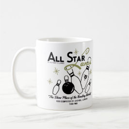 Alla Star Lanes, Skokie, Illinois Kaffemugg
