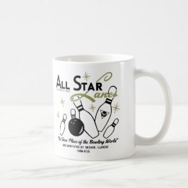 Alla Star Lanes, Skokie, Illinois Kaffemugg