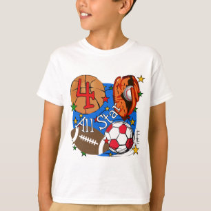 Alla stjärna4e födelsedagenTshirts och gåvor Tröja