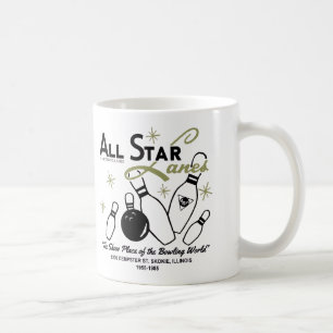 Alla stjärnaLanes, Skokie, Illinois Kaffemugg