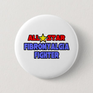 Alla stjärnor Fibromyalgi Fighter Knapp