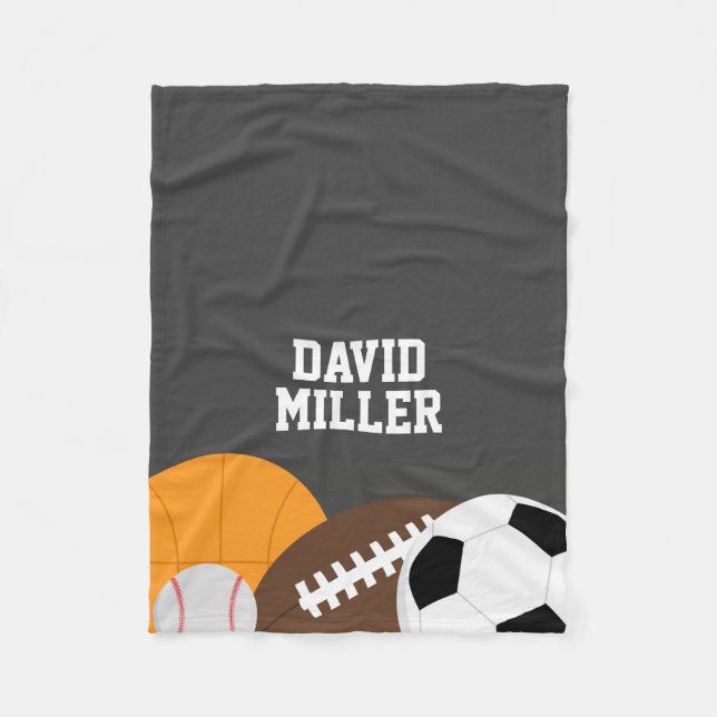 Alla stjärnor fleecefilt (Framsidan)