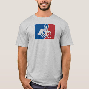 Alla stjärnor för bergsbike Crash All Star T Shirt