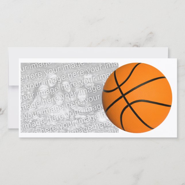 Alla stjärnor för fotokort-basketall (Framsida)