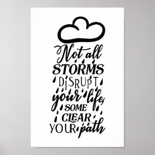 Alla stormar är inte avbrutna poster