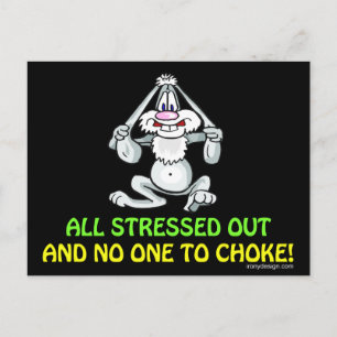 Alla Stressat ut Vykort