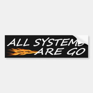 Alla system är igång bildekal