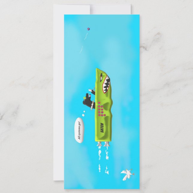 Alla system går! kort (Framsida)