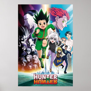 Alla tecken i Japan Anime Poster