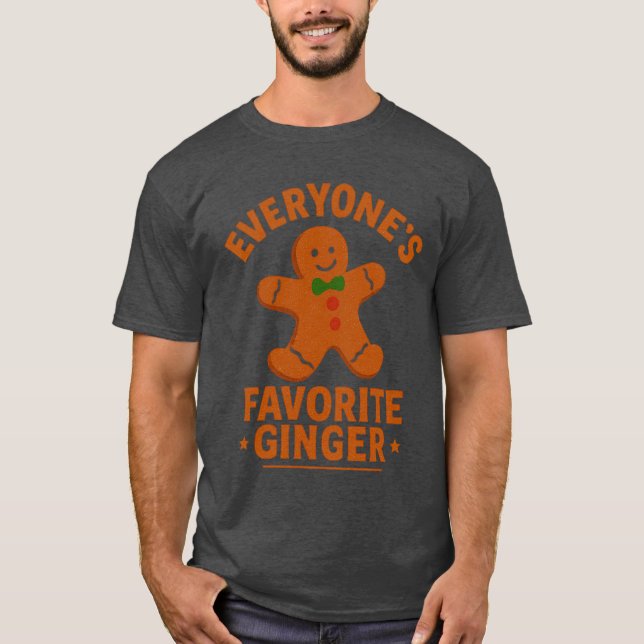 Alla tiders favorit ingefära t shirt (Framsida)