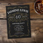 Alla tidsålder Whiskey kom på 60-årsdagen Inbjudningar<br><div class="desc">Den här svarta och guld-roligtens inbjudan till fulländningsdag är underbar i 30:e,  40:e,  50:e,  60:e,  70:e,  80:e födelsedagsfesten,  90:e eller någon annan åldersgrupp,  överraskande party eller något annat åldras! Anpassningsbar det med er egen text och party-information.</div>