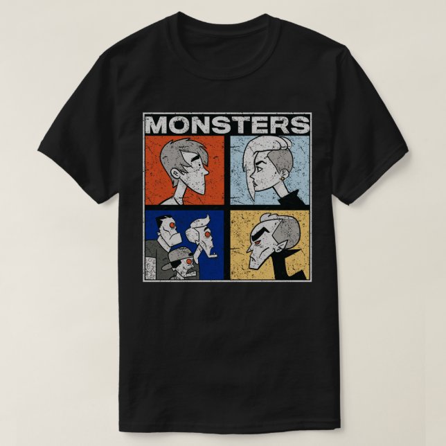 alla tidsmonster t shirt (Design framsida)