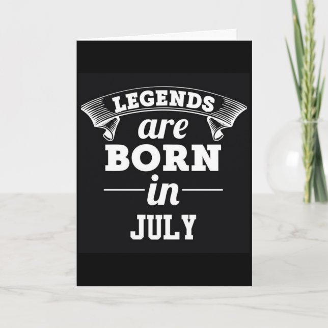 *ALLA TIDSSÄTT* JUNI BIRTHDAY-KORT KORT (Framsida)